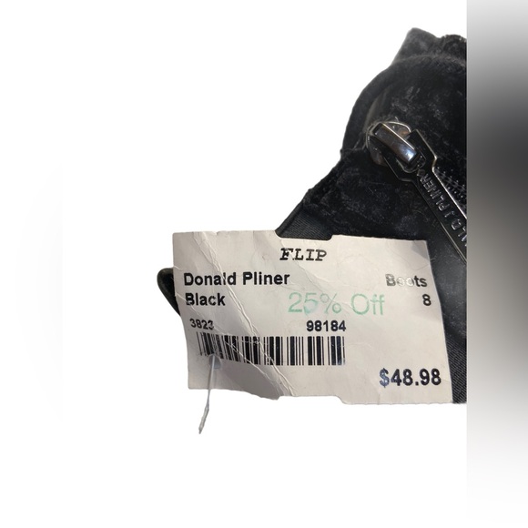 NWT Donald Pliner Combat Boots Size 8 - Picture 5 of 6